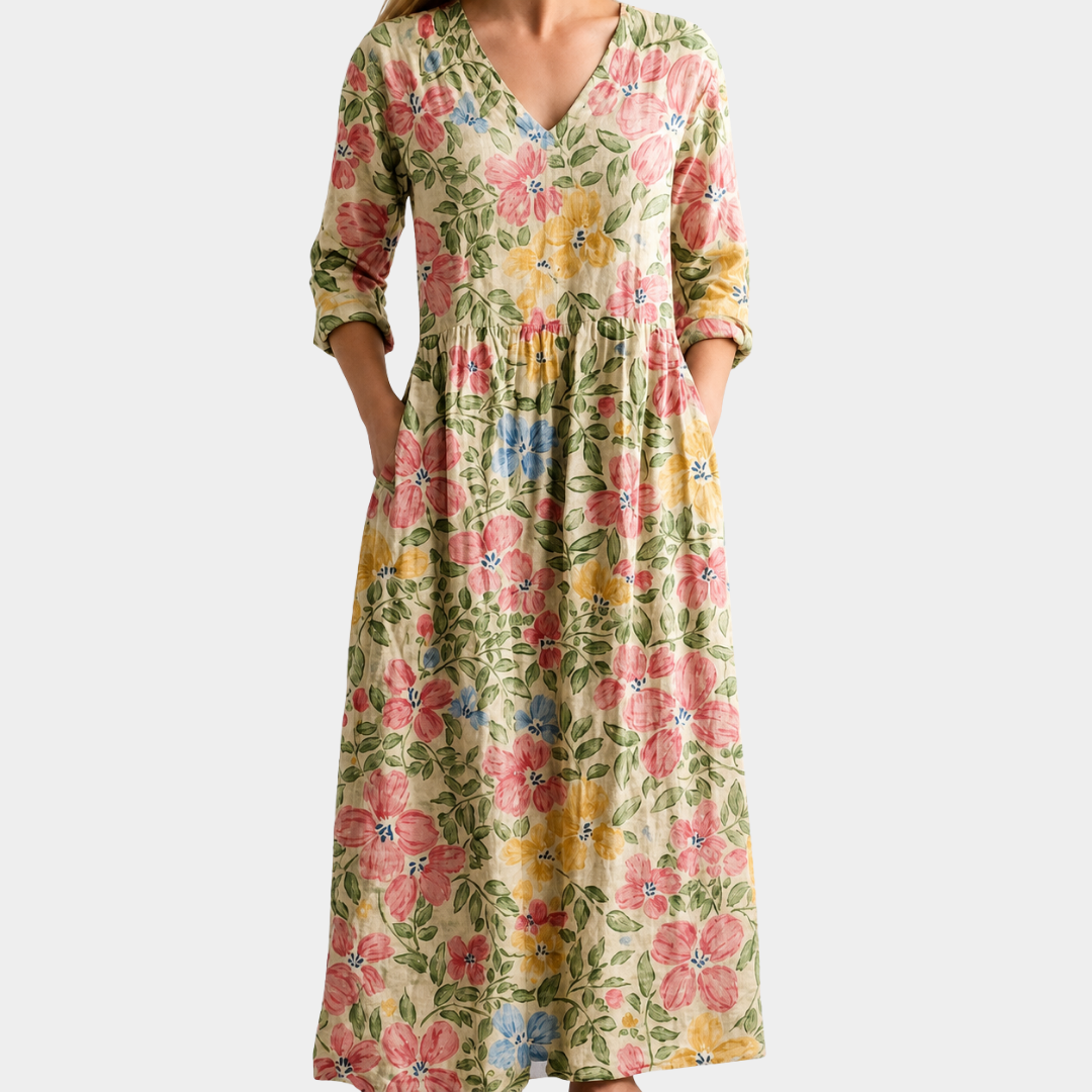 Blossom Meadow Comfort Dress