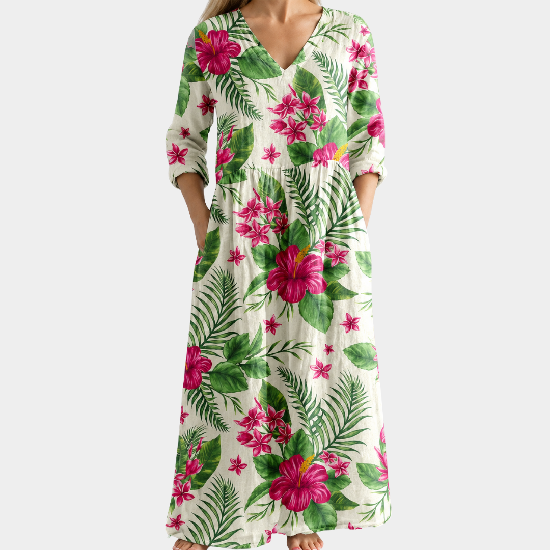 Island Blossom Escape Dress